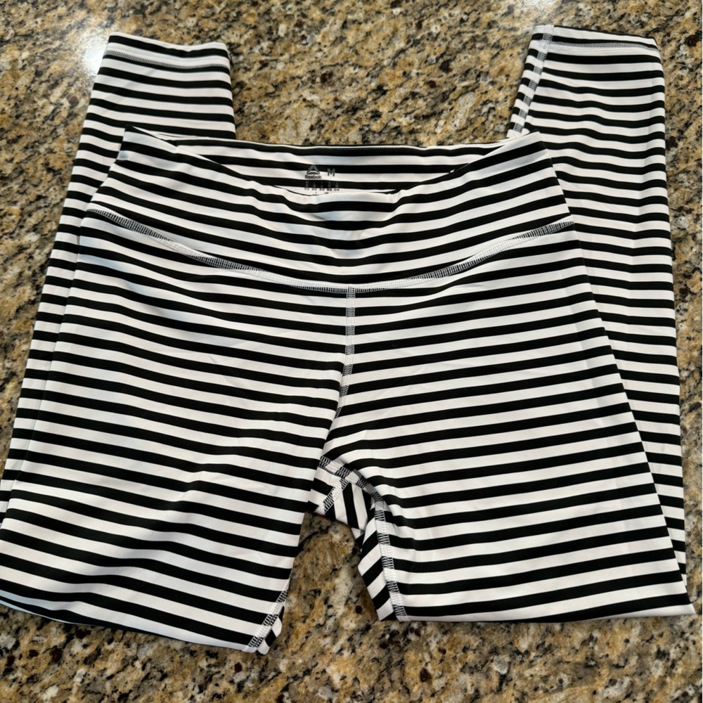 Reebok striped leggings - Medium